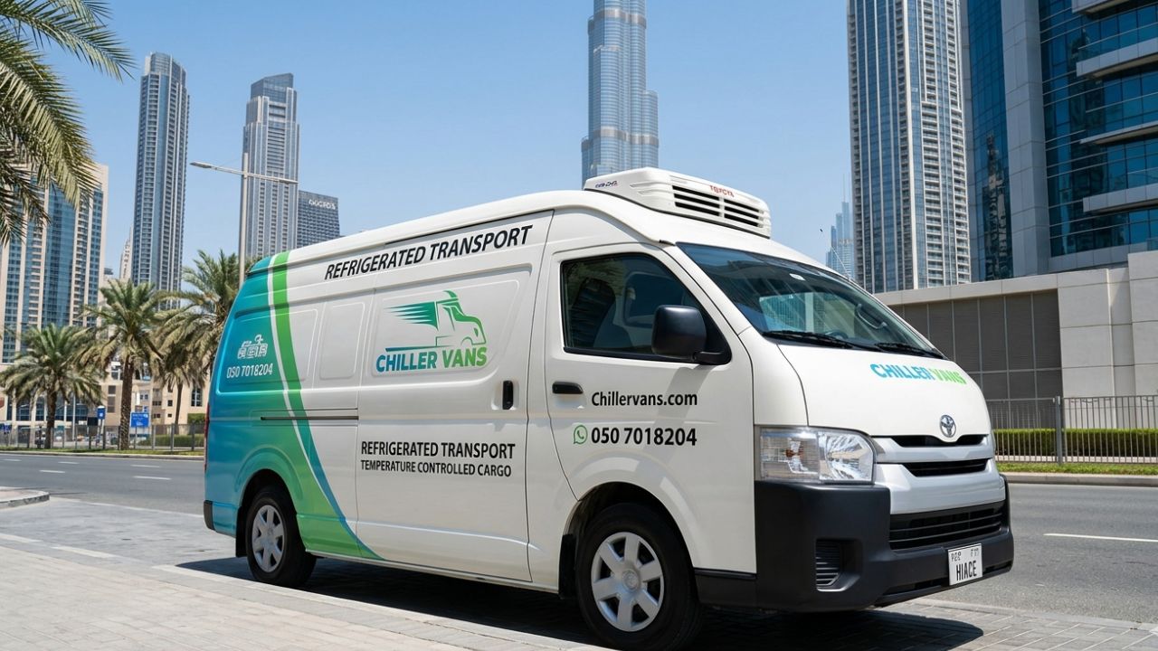 Chiller Van for Rent for Food and Medical Delivery